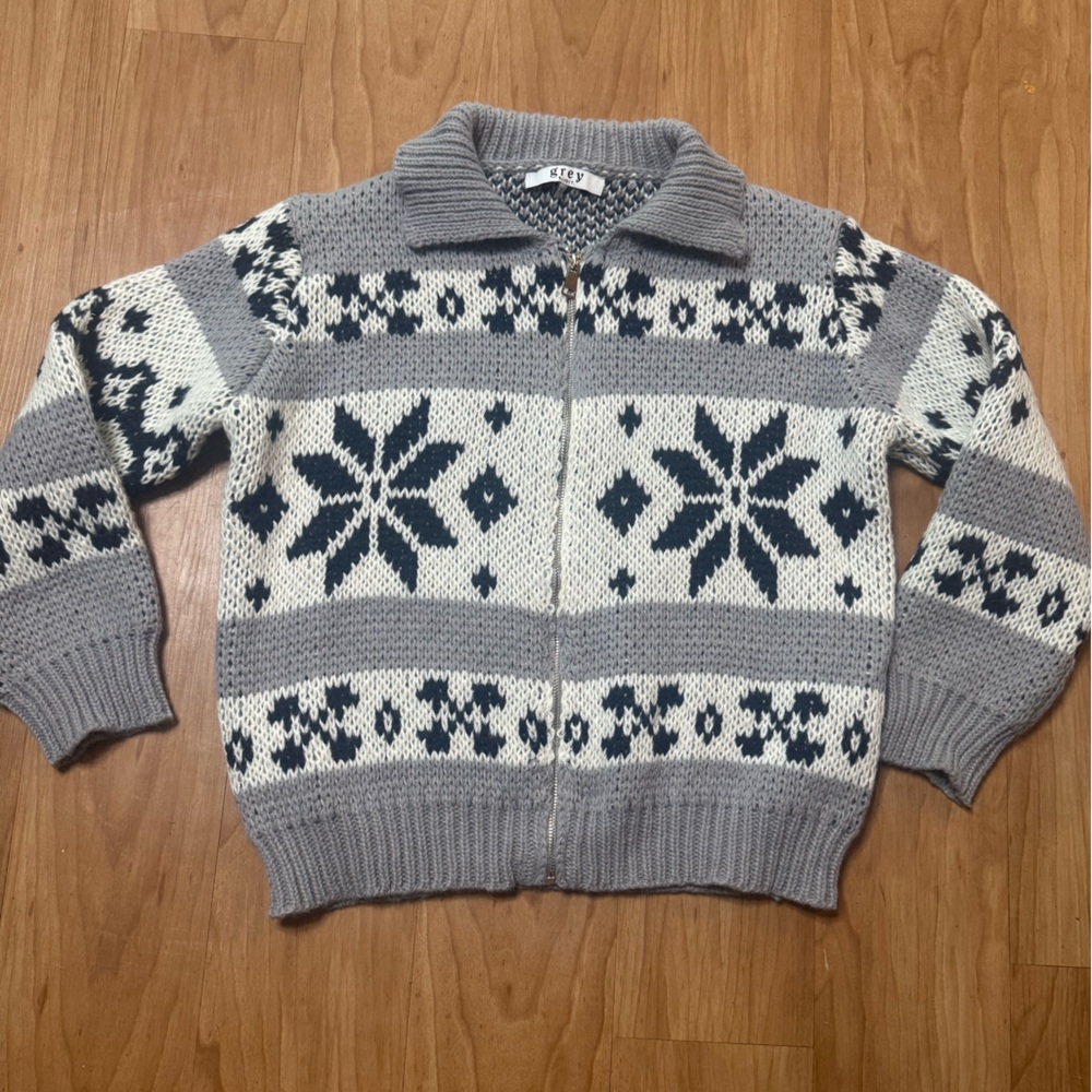 Grey Bandit Sweater